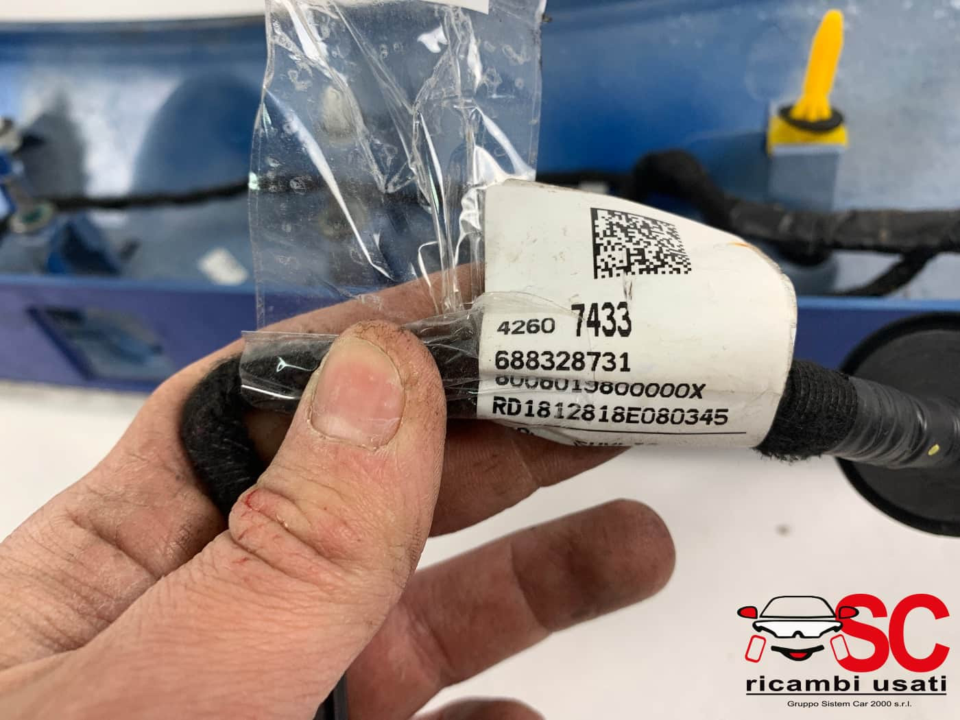 MODANATURA PORTELLONE POST. OPEL Mokka X 95093299 (16>)
