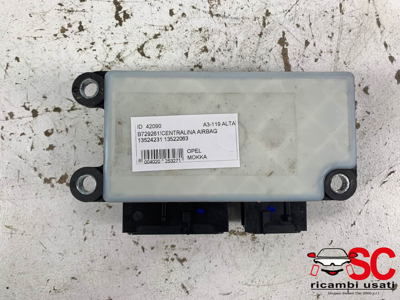 CENTRALINA AIRBAG OPEL Mokka X 13522063 (16>)