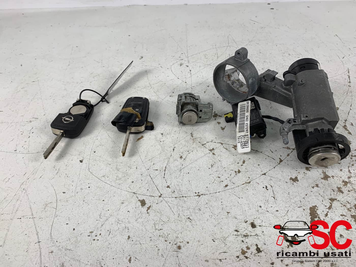 4121694 23276089 BLOCCHETTO ACCENSIONE CON CHIAVE PIU OPEL Mokka X Benzina