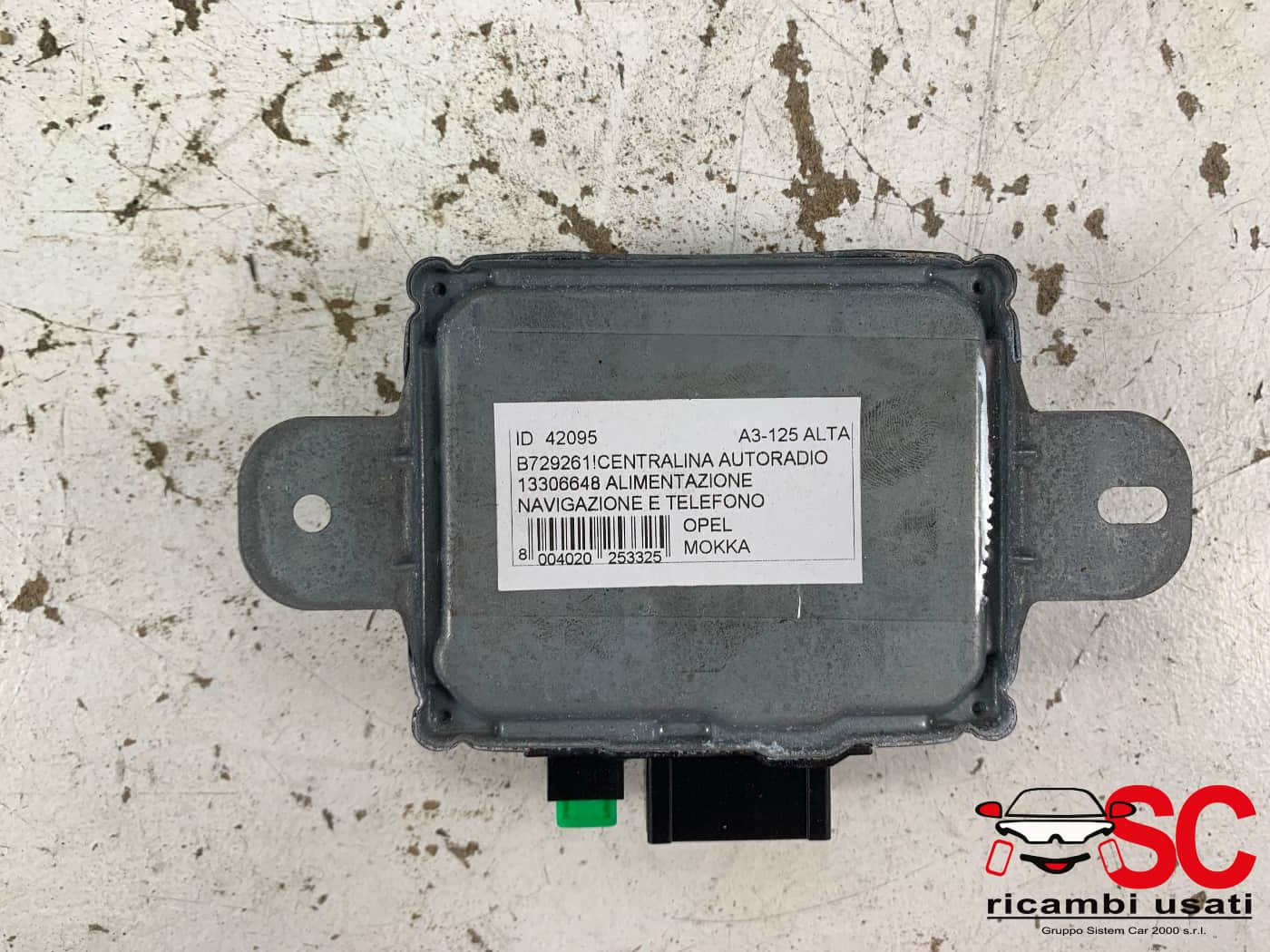 CENTRALINA AUTORADIO OPEL Mokka X 13306648 (16>)