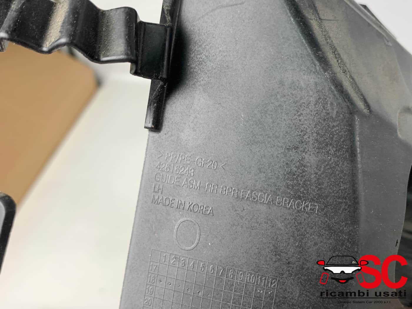 SUPPORTI PARAURTI POSTERIORE OPEL Mokka X 42616243 (16>)
