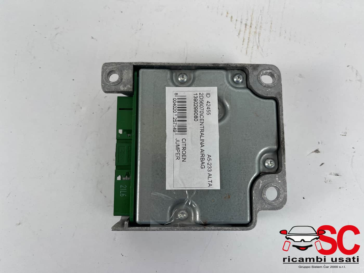 CENTRALINA AIRBAG CITROEN Jumper Serie 1390299080 (14>)