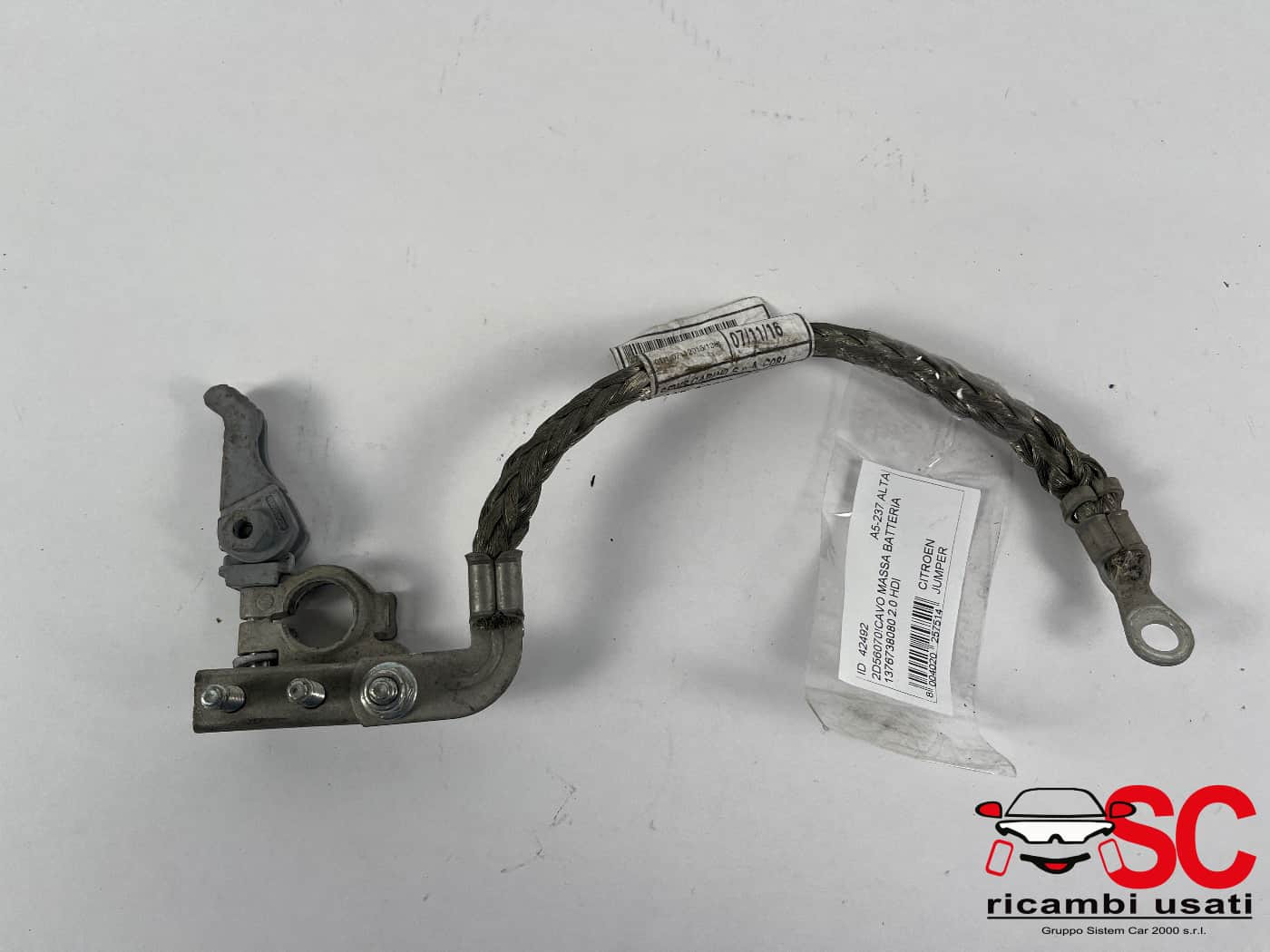 1376738080 1376738080 CAVO BATTERIA CITROEN Jumper Serie diesel