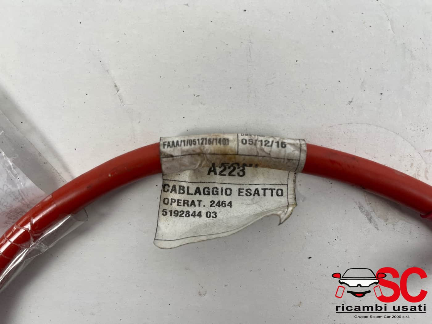 519288403 1378330080 CAVO BATTERIA CITROEN Jumper Serie Diesel