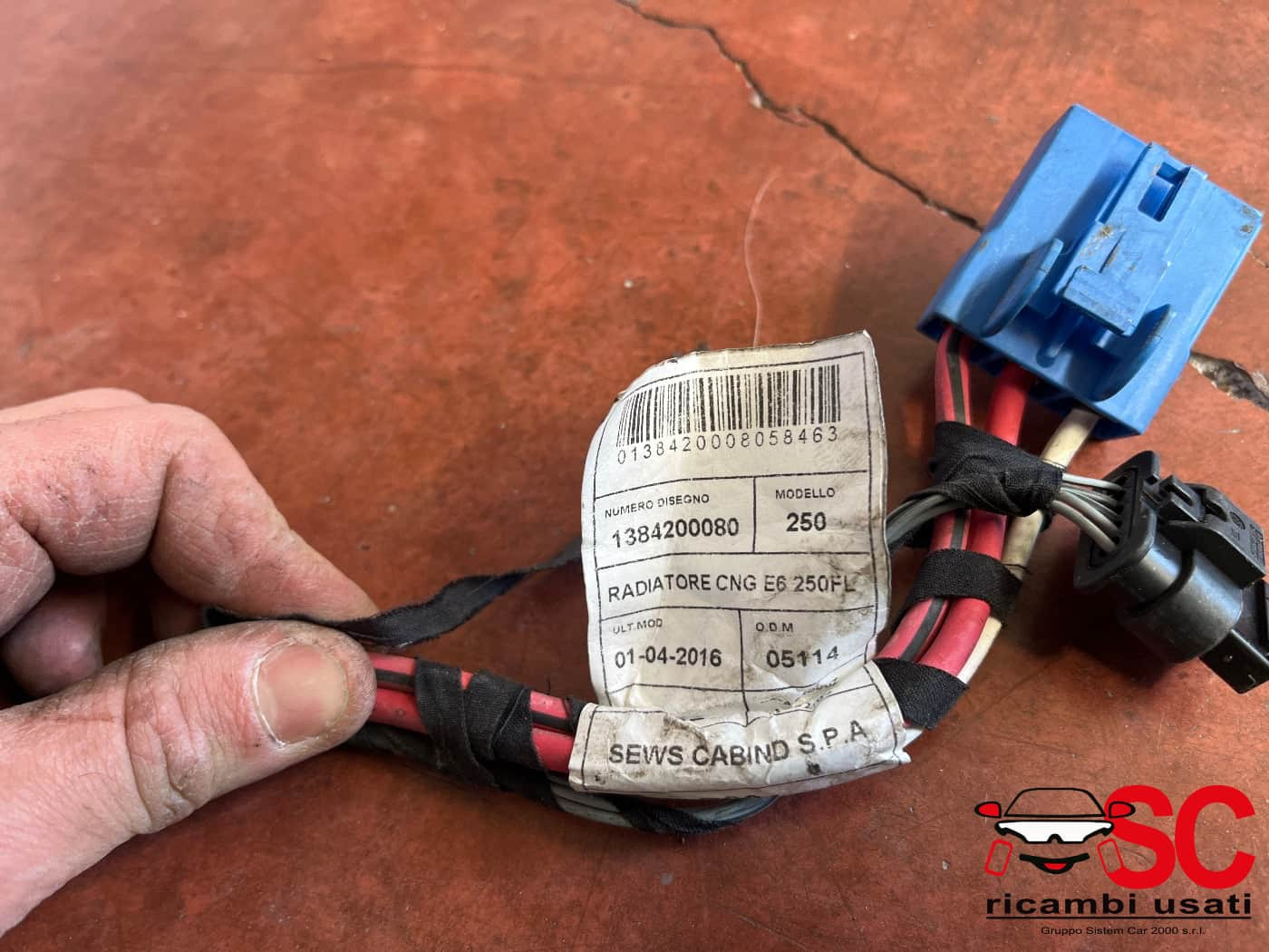 1384200080 1384200080 CABLAGGIO CITROEN Jumper Serie diesel