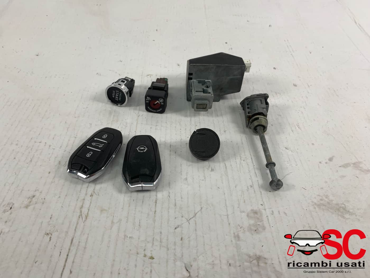 9641391277 9641391277 BLOCCHETTO ACCENSIONE CON CHIAVE PIU OPEL Mokka Serie benzina