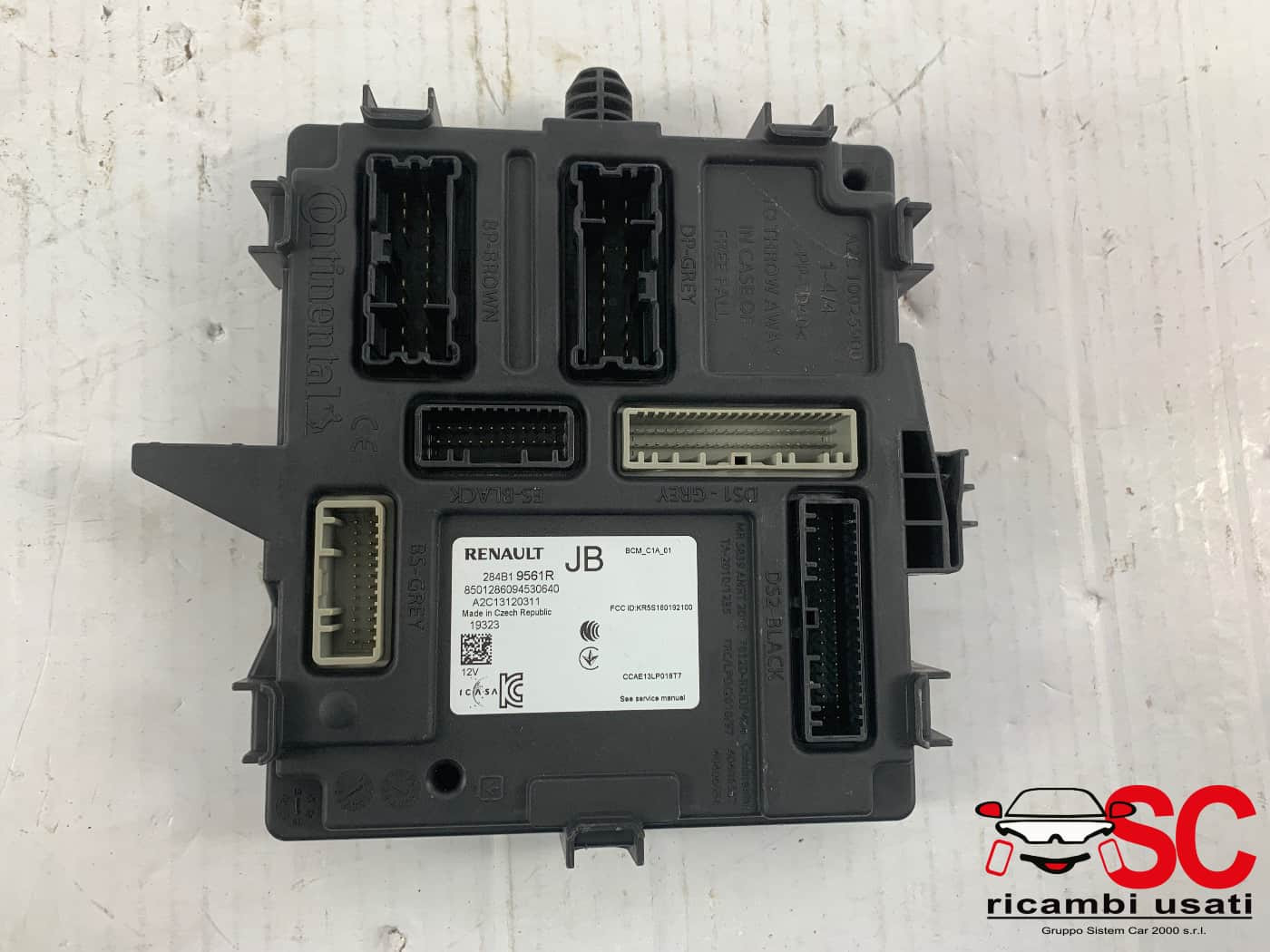 BODY COMPUTER RENAULT CLIO Serie V 284B26838R (19>)