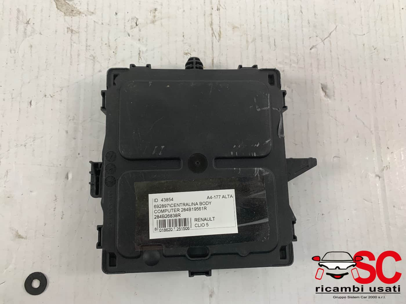 BODY COMPUTER RENAULT CLIO Serie V 284B26838R (19>)