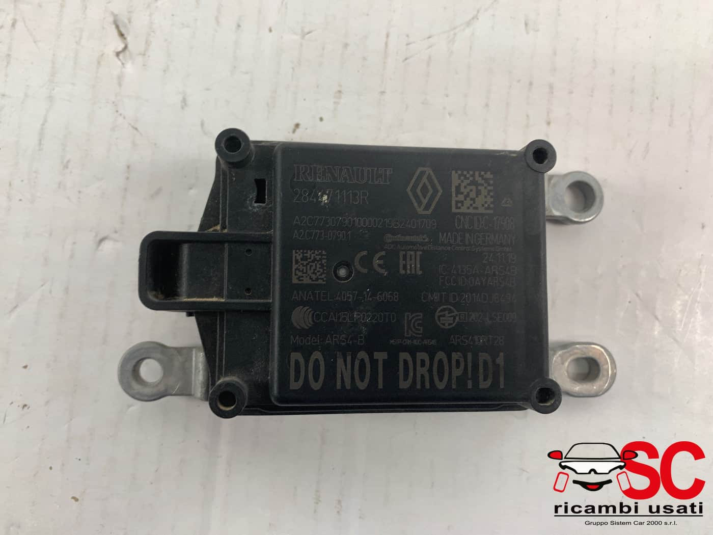 284471113R CENTRALINA SENSORE RADAR ANTICOLLISIONE RENAULT CLIO Serie V Benzina