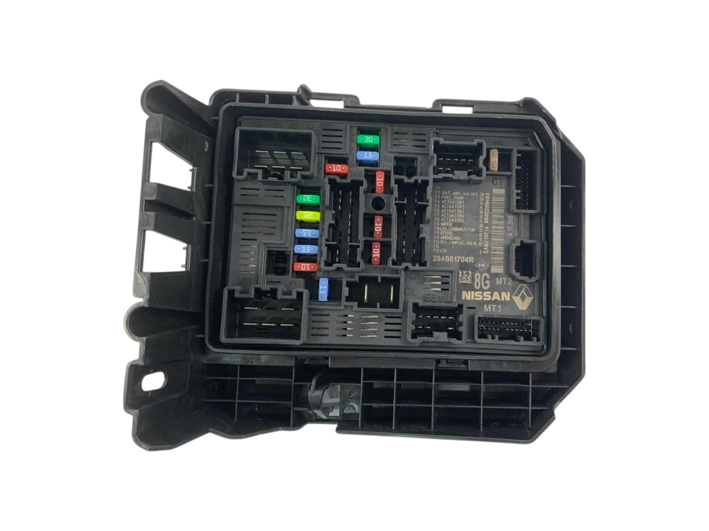284B61704R CENTRALINA PORTA FUSIBILI RENAULT CLIO Serie V benzina