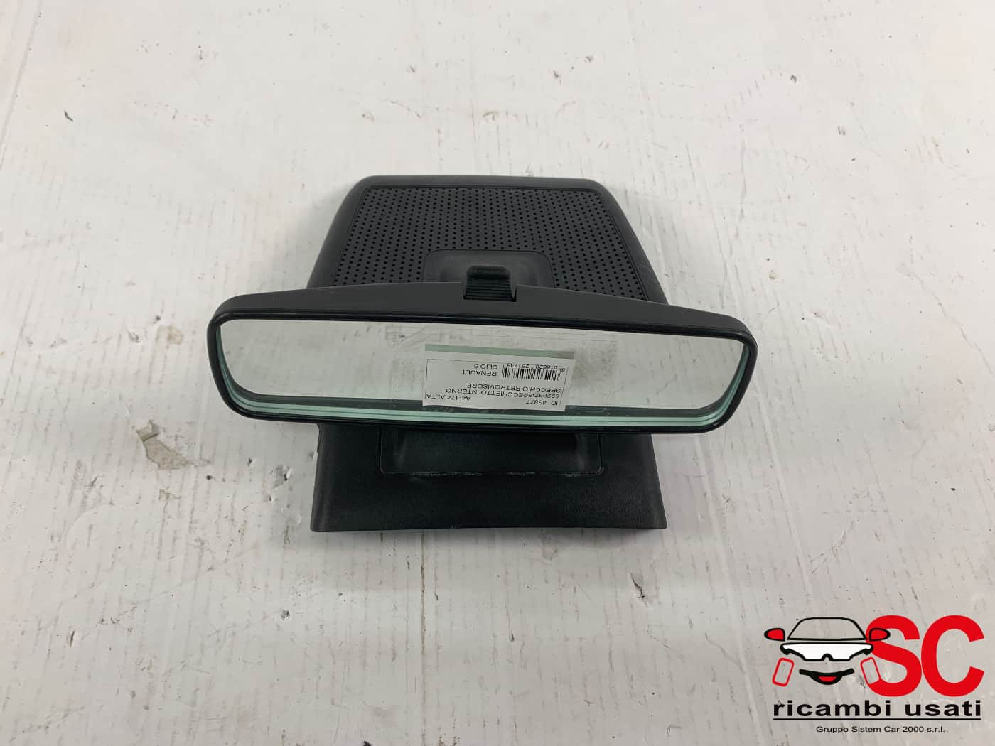 SPECCHIETTO RETROVISORE INTERNO RENAULT CLIO Serie V (19>)
