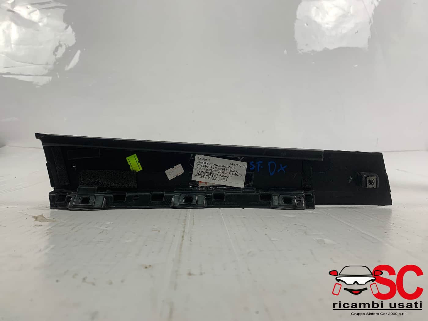 MODANATURA PORTA POSTERIORE DX RENAULT CLIO Serie V 822837372R (19>)