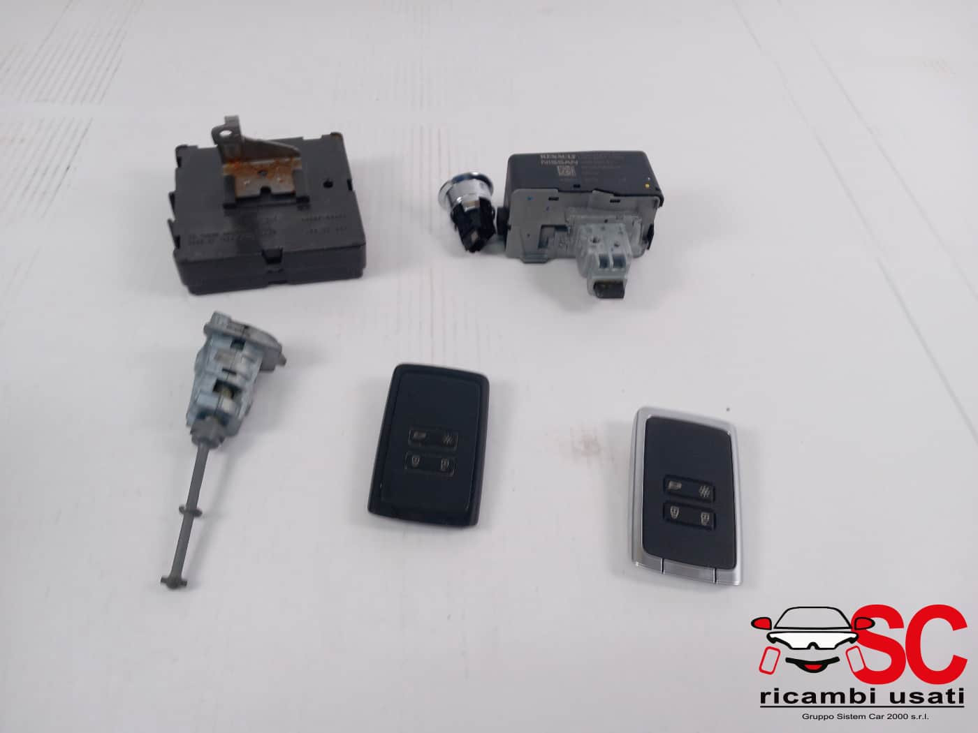 487008065R BLOCCHETTO ACCENSIONE CON CHIAVE PIU RENAULT CLIO Serie V Benzina
