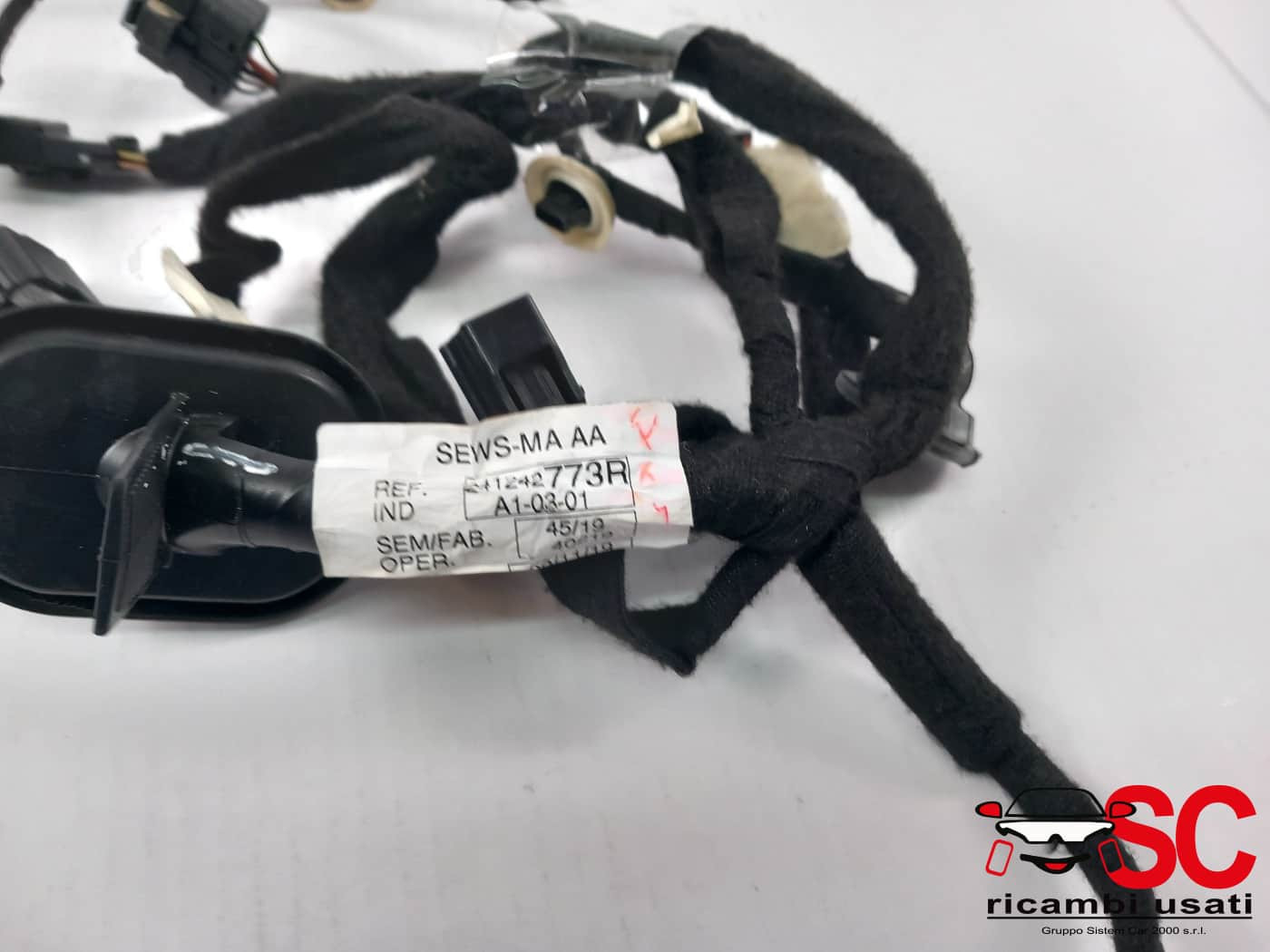 CABLAGGIO PORTA ANTERIORE DESTRA RENAULT CLIO Serie V 241242773R (19>)