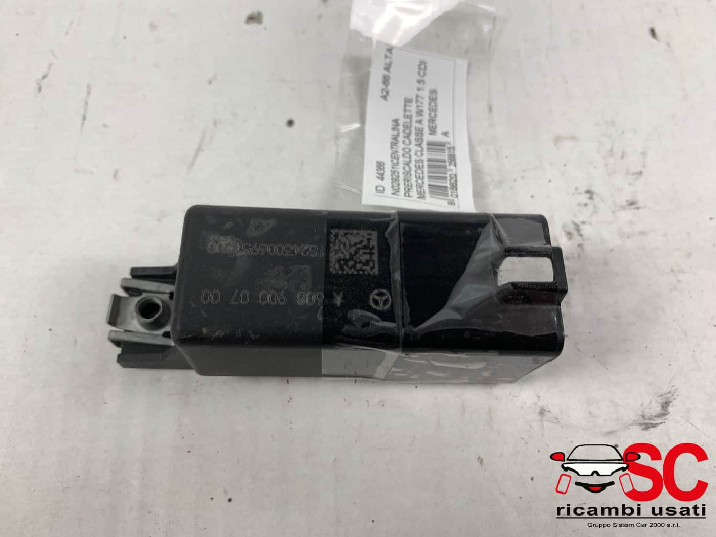 A6089000700 A6089000700 CENTRALINA PRERISCALDAMENTO CANDELETTE MERCEDES Classe A Serie (W177) Diesel