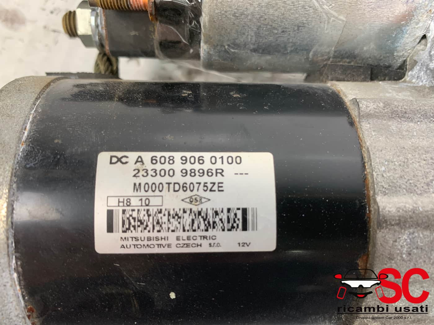 23309896R A6089060100 MOTORINO D' AVVIAMENTO MERCEDES Classe A Serie (W177) Diesel