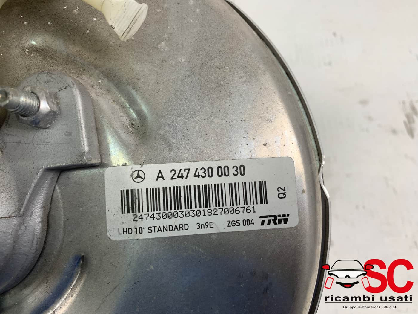 A2474300030 A2474300030 SERVOFRENO MERCEDES Classe A Serie (W177) diesel