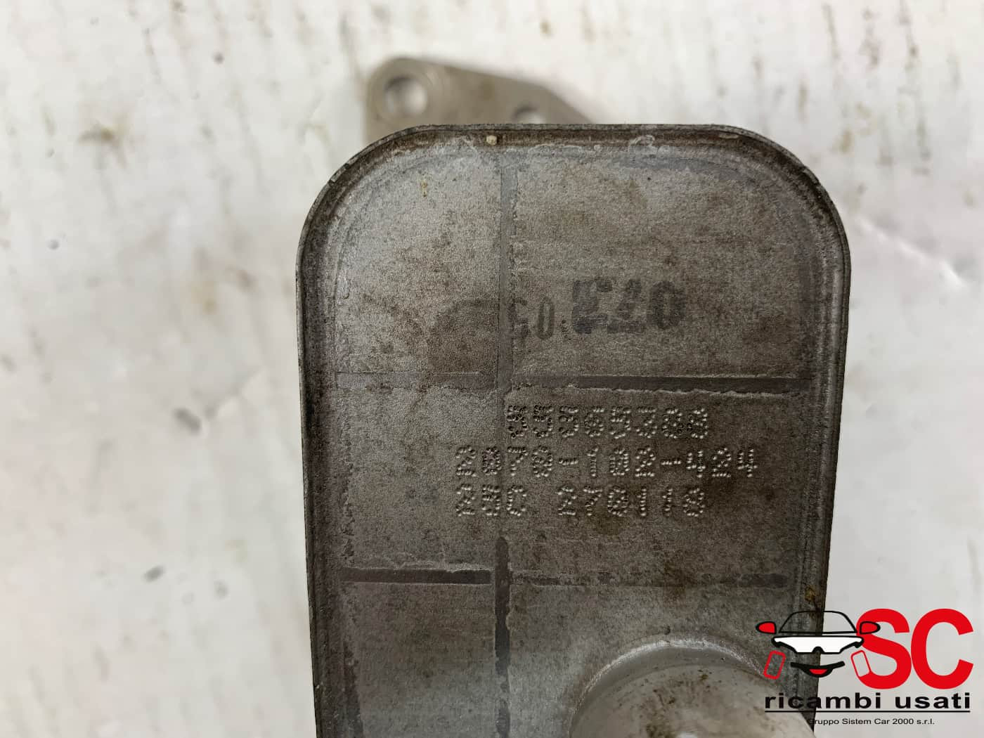 55565388 55565388 SCAMBIATORE ACQUA/OLIO OPEL Mokka X diesel