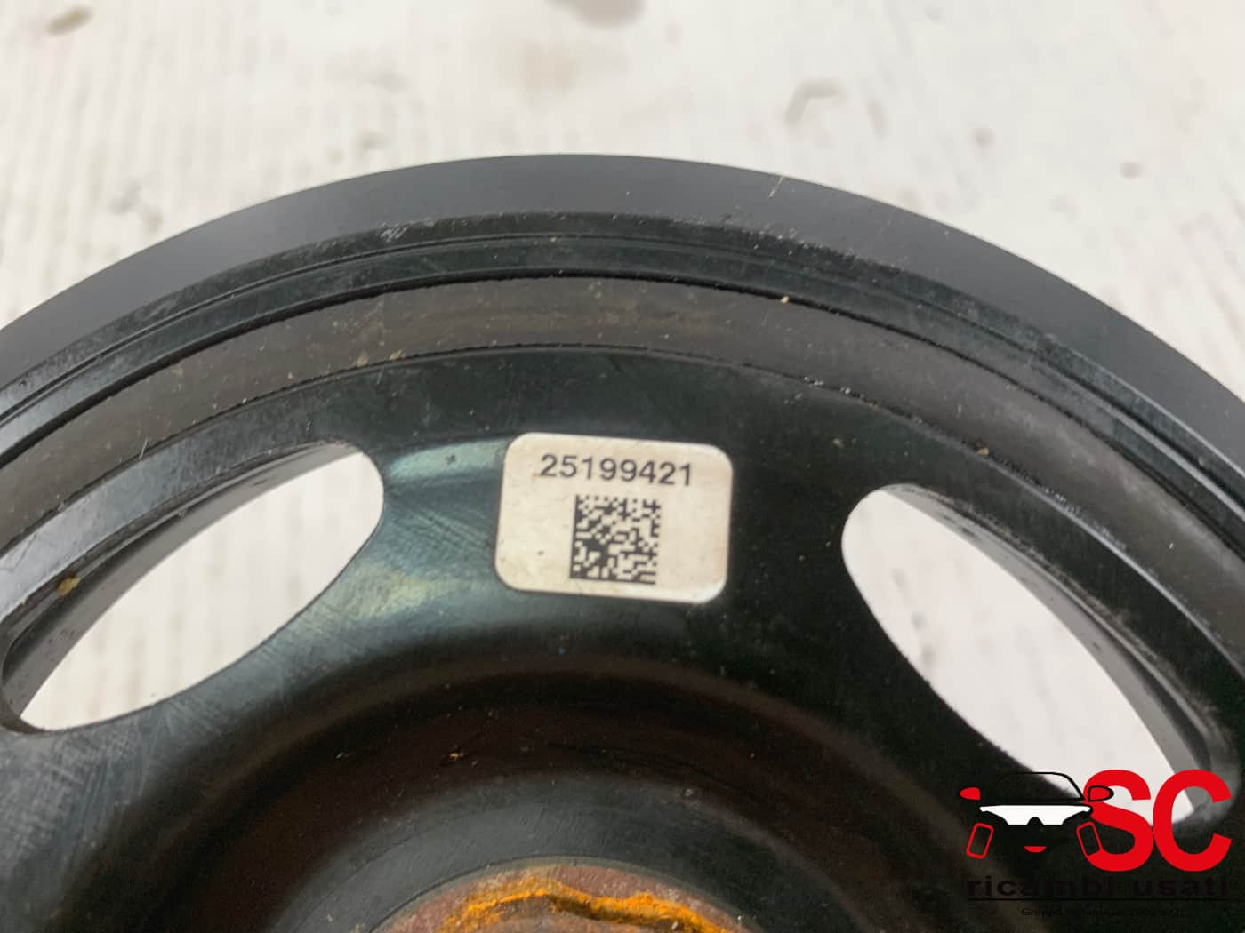 722554909 25199421 PULEGGIA ALBERO MOTORE OPEL Mokka X Benzina