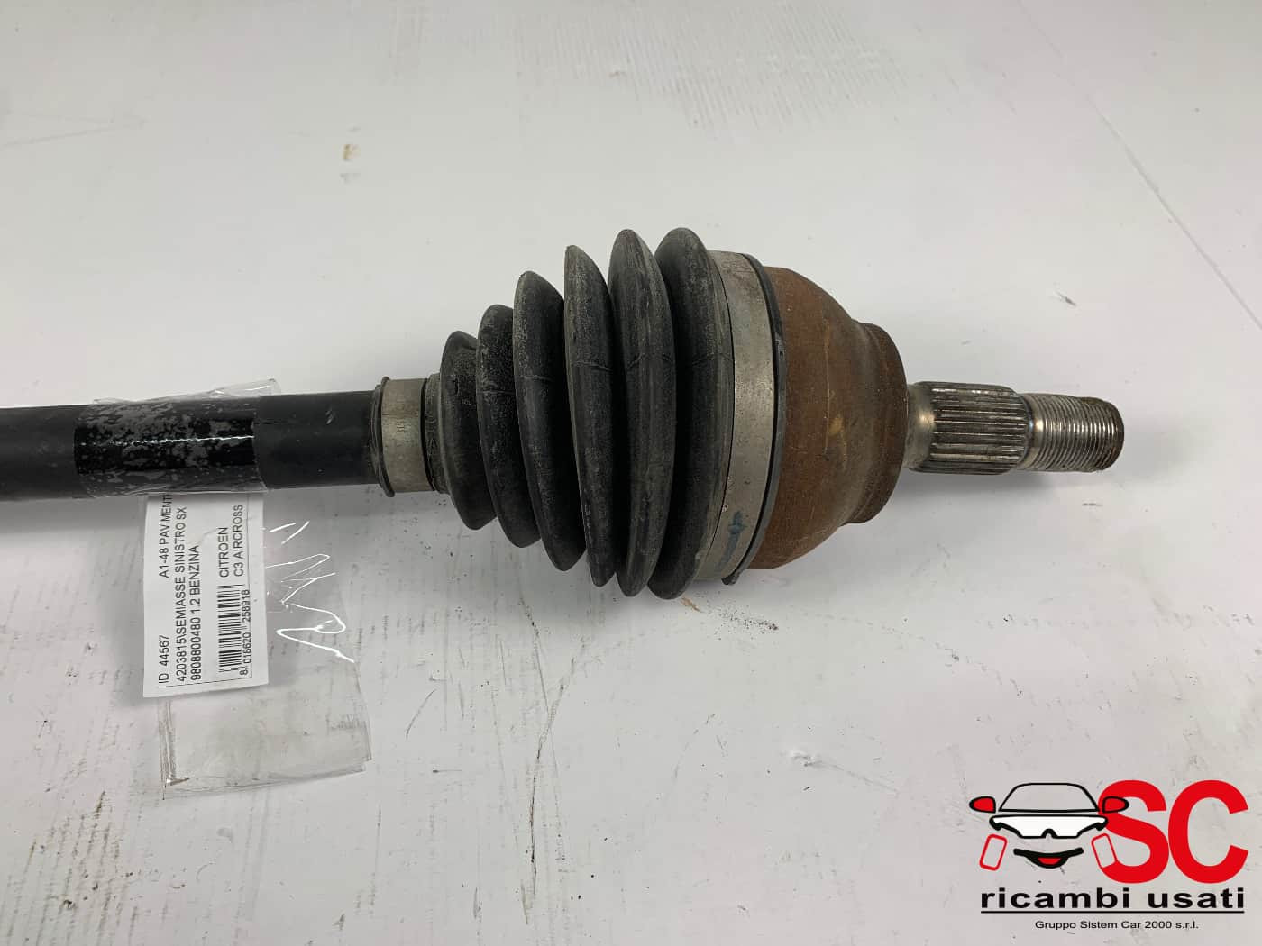 SEMIASSE ANTERIORE SINISTRO CITROEN C3 AirCross 9808800480 (17>)