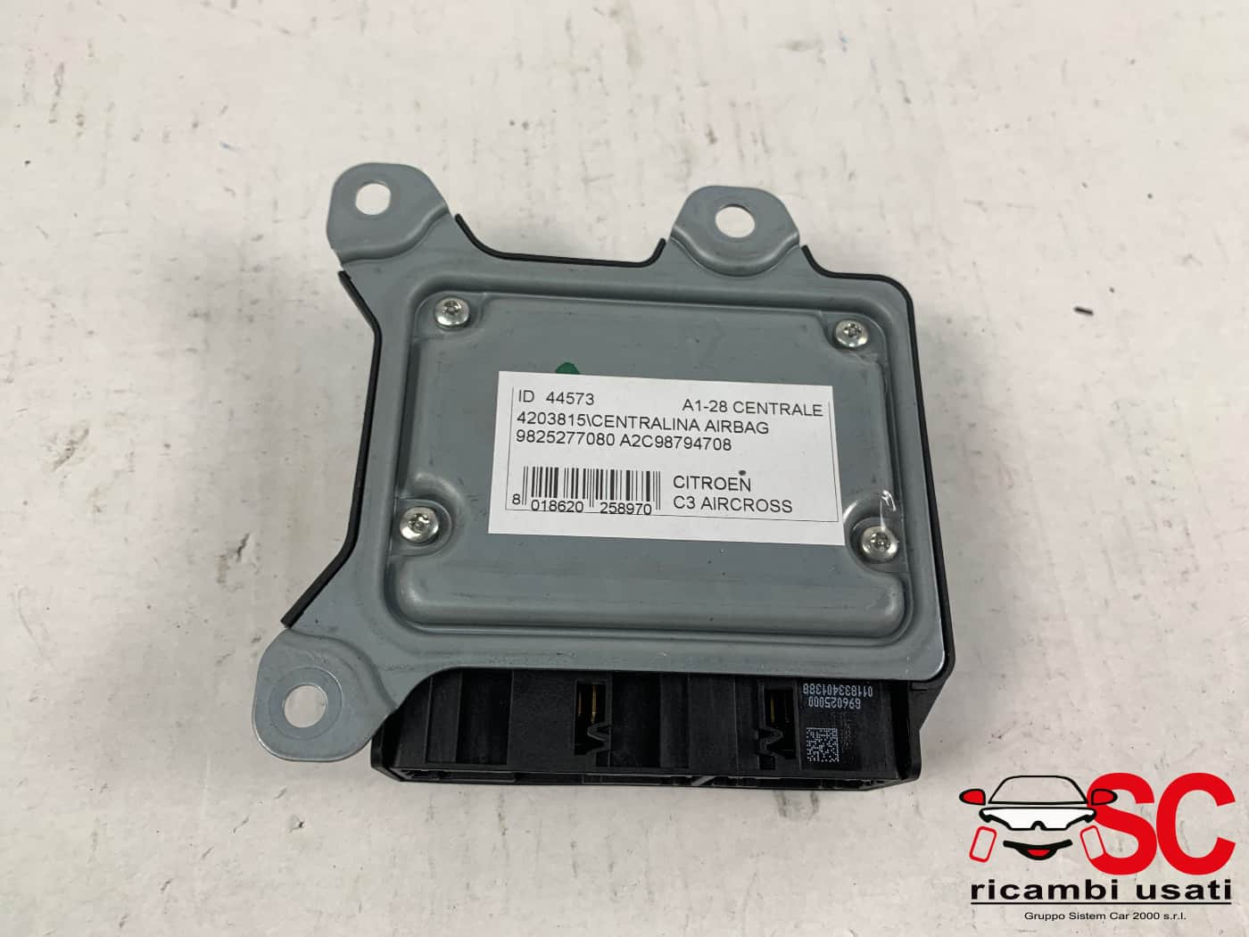 CENTRALINA AIRBAG CITROEN C3 AirCross 9825277080 (17>)