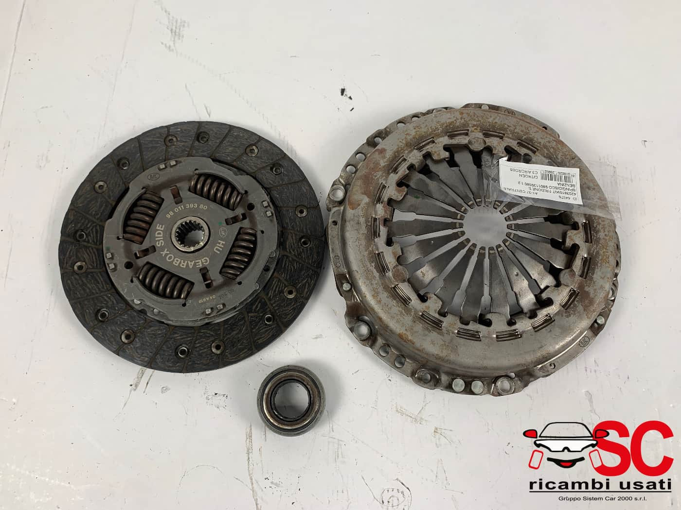 9801139380 9801139380 KIT FRIZIONE CITROEN C3 AirCross Benzina 1.2