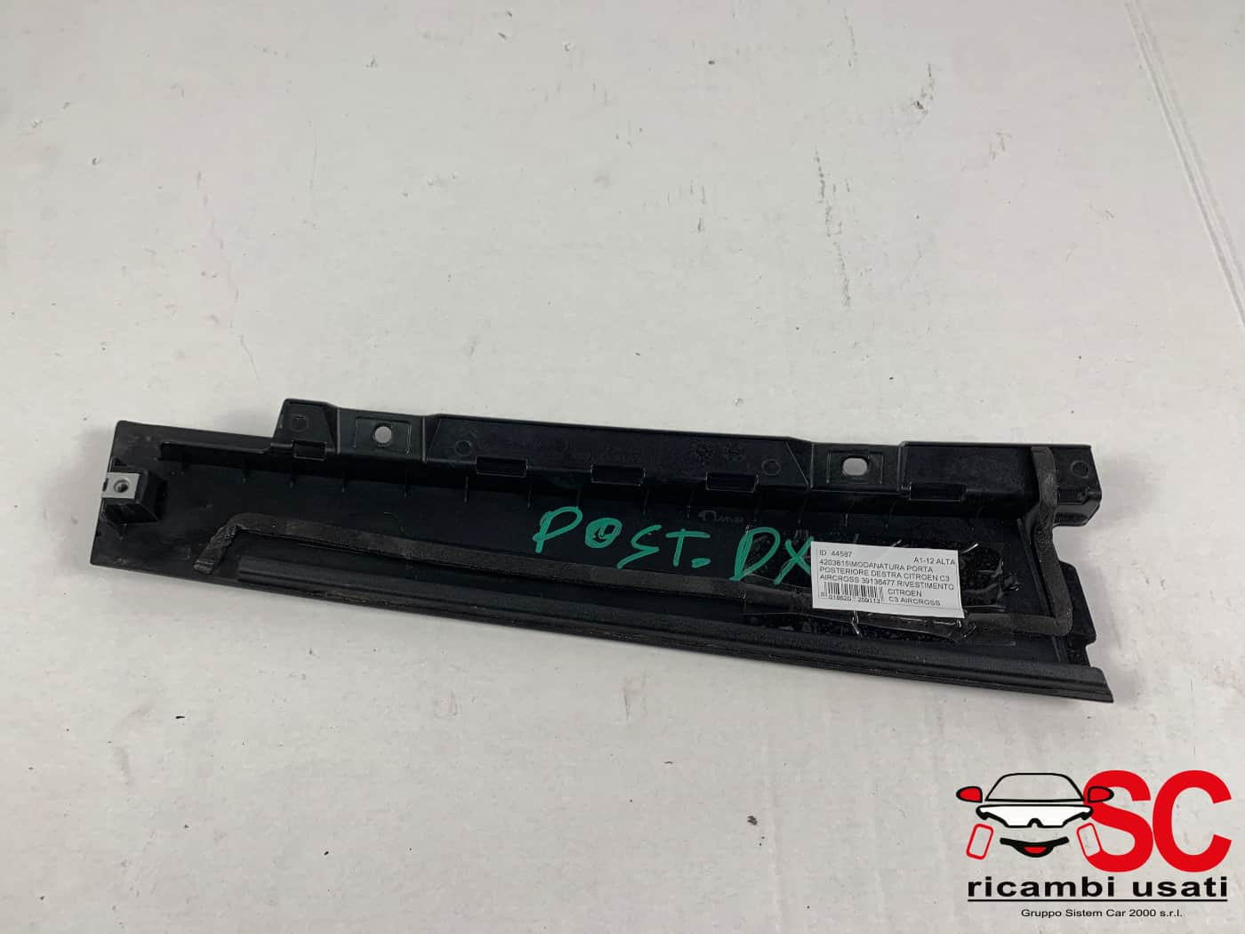 MODANATURA PORTA POSTERIORE DX CITROEN C3 AirCross 39136477 (17>)
