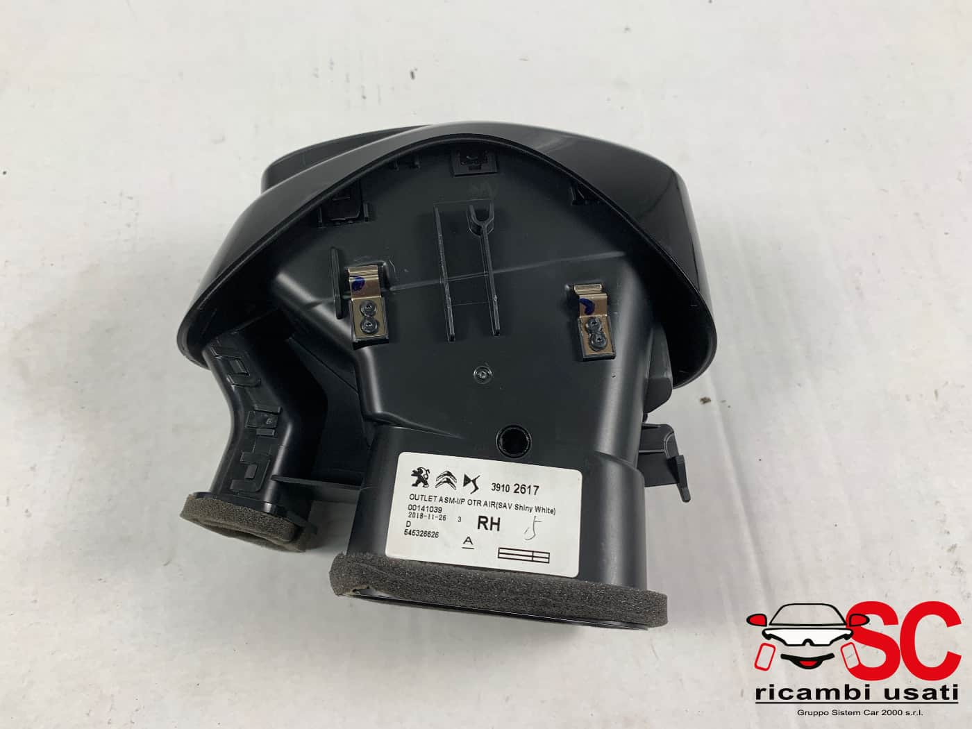 BOCCHETTA ARIA CRUSCOTTO DX CITROEN C3 AirCross 39102617 (17>)