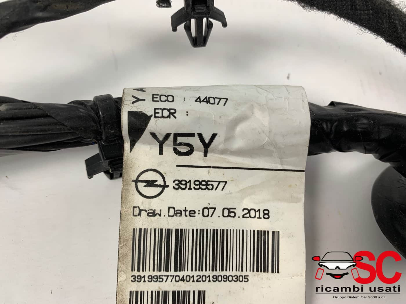 CABLAGGIO PORTA ANTERIORE DESTRA CITROEN C3 AirCross 39199577 (17>)