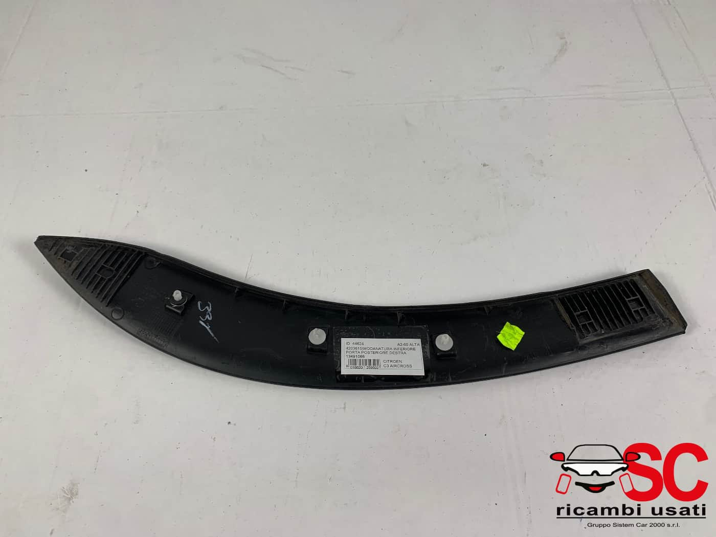 MODANATURA PORTA POSTERIORE DX CITROEN C3 AirCross 13491066 (17>)