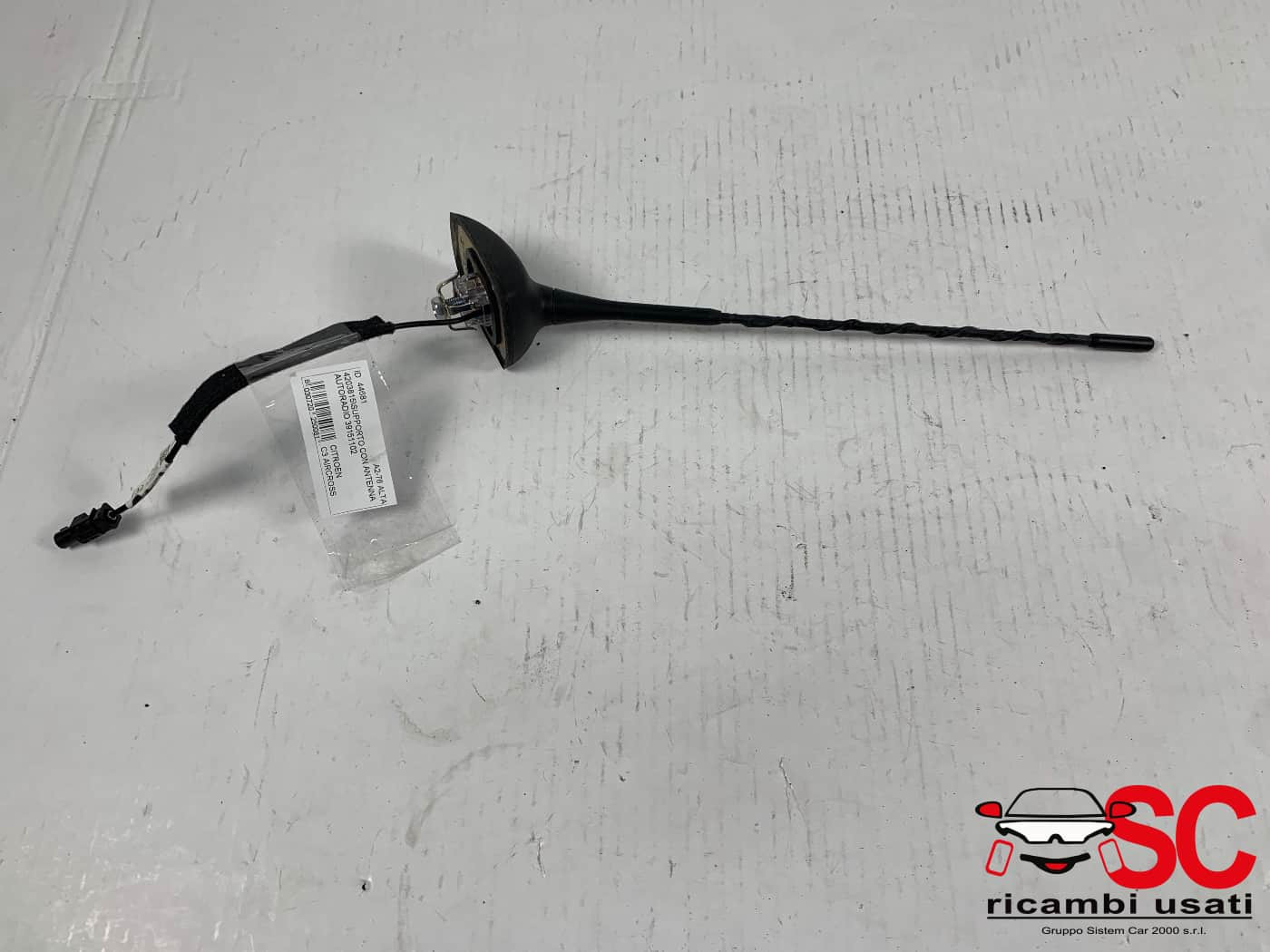 ANTENNA AUTORADIO CITROEN C3 AirCross 39151102 (17>)
