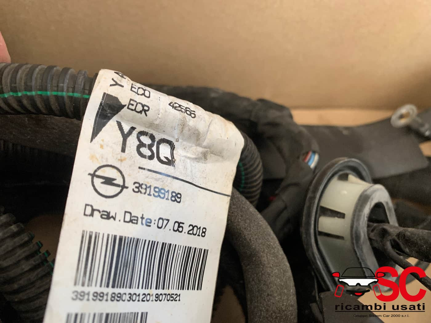 39199189 39199189 CABLAGGIO VANO MOTORE CITROEN C3 AirCross Benzina 1.2