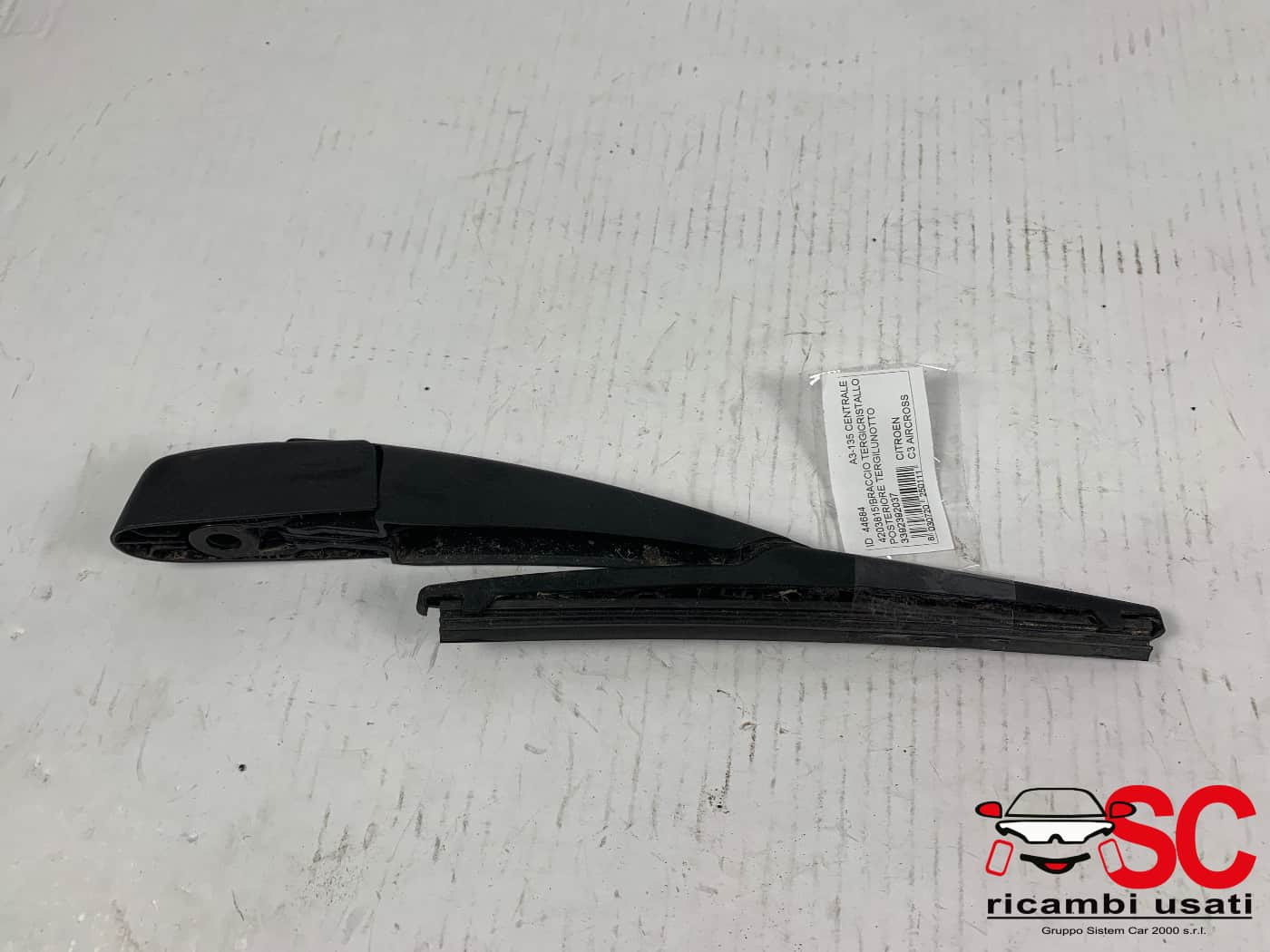 BRACCIO TERGICRISTALLO POSTERIORE CITROEN C3 AirCross 3392392037 (17>)