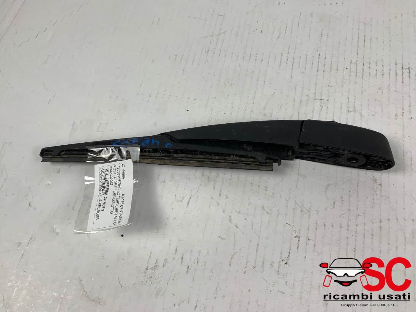 BRACCIO TERGICRISTALLO POSTERIORE CITROEN C3 AirCross 3392392037 (17>)