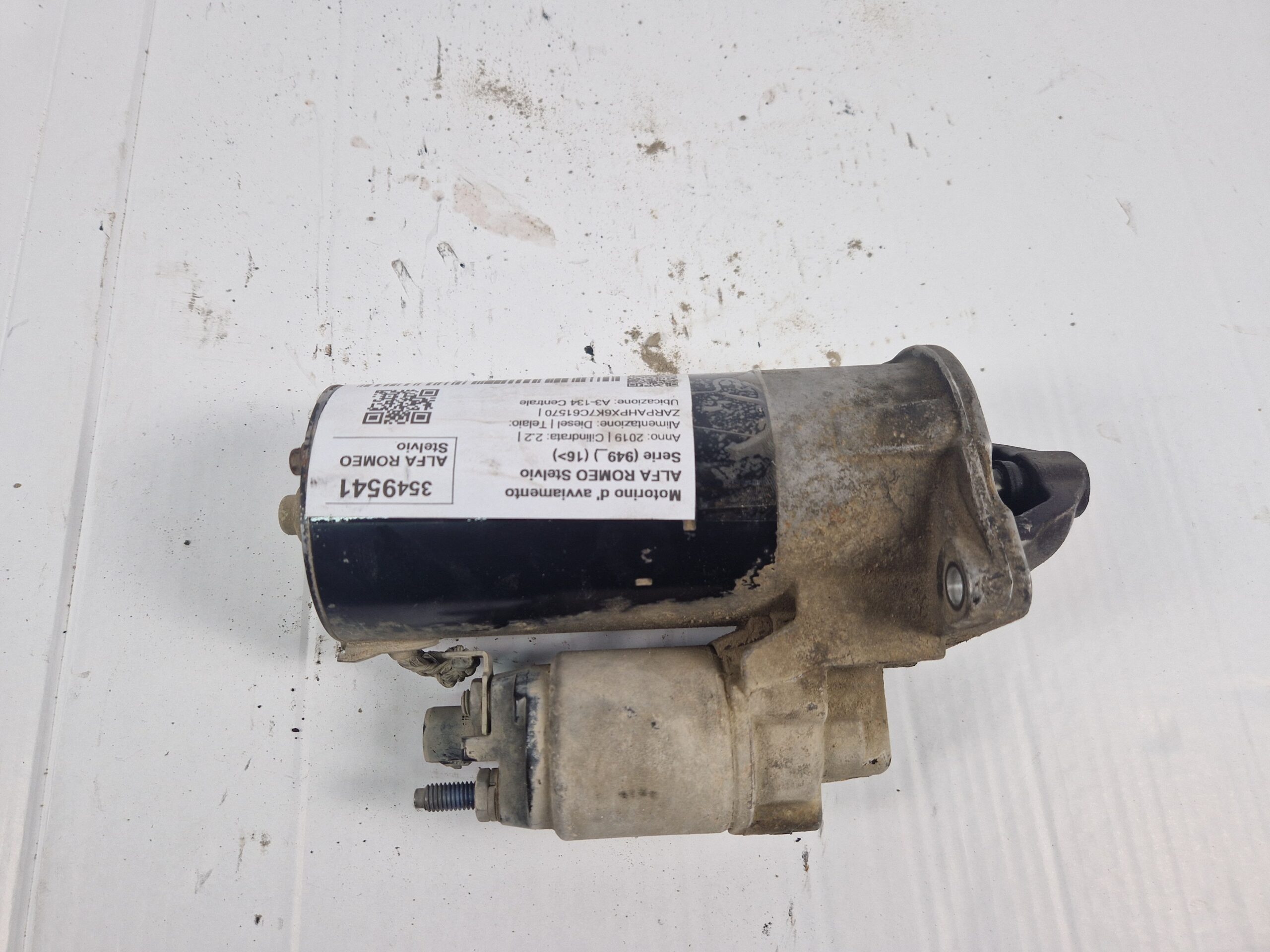 50532995 MOTORINO AVVIAMENTO ALFA ROMEO Stelvio Serie (949_) Diesel 2.2 55284529