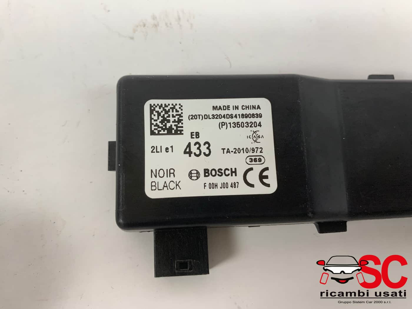 4121694 BLOCCHETTO ACCENSIONE CON CHIAVE PIU OPEL Mokka 1° Serie diesel