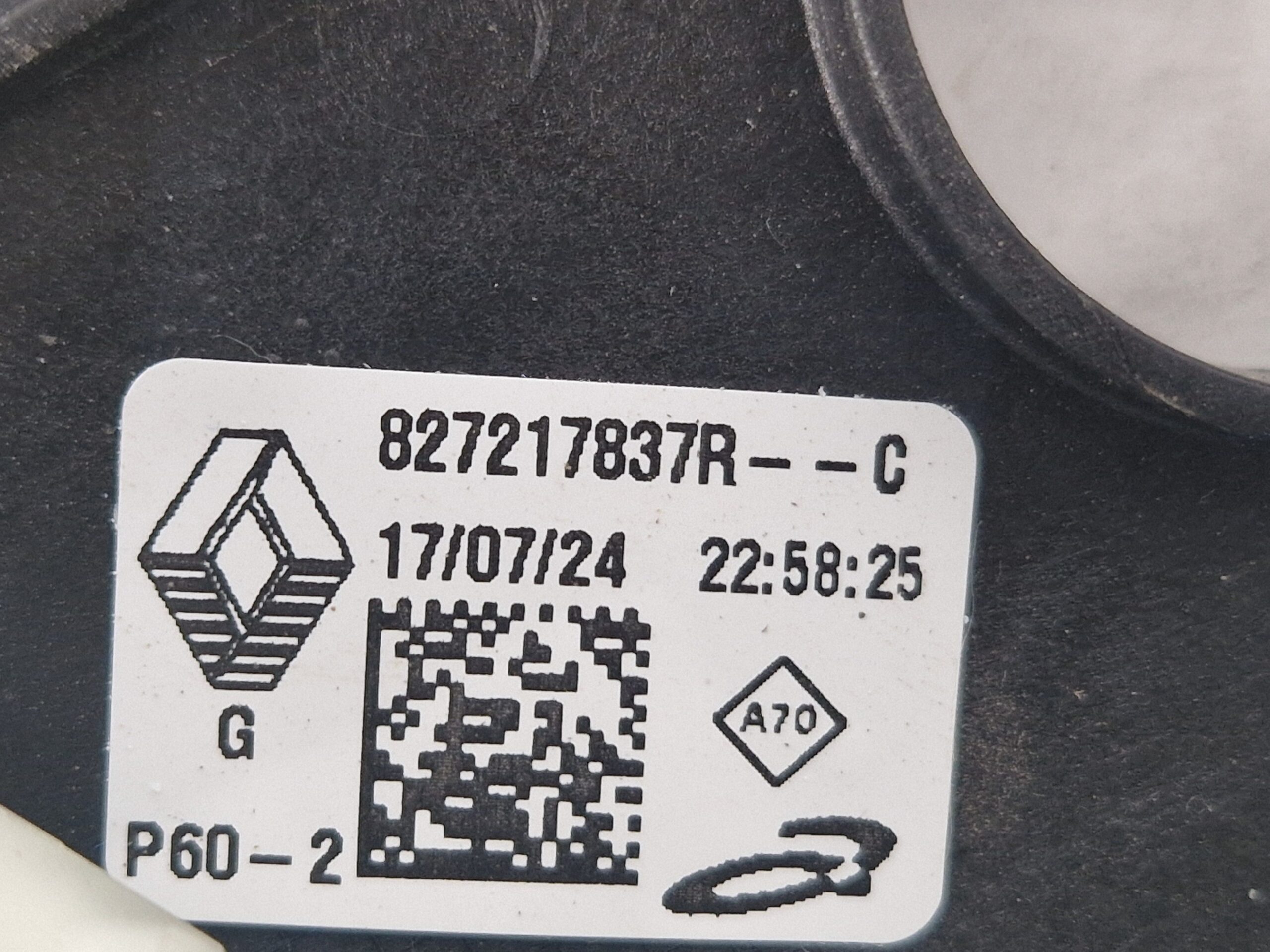 ALZACRISTALLO ELETTRICO POST. SX RENAULT CLIO Serie V 827217837R H4M C6 (19>)
