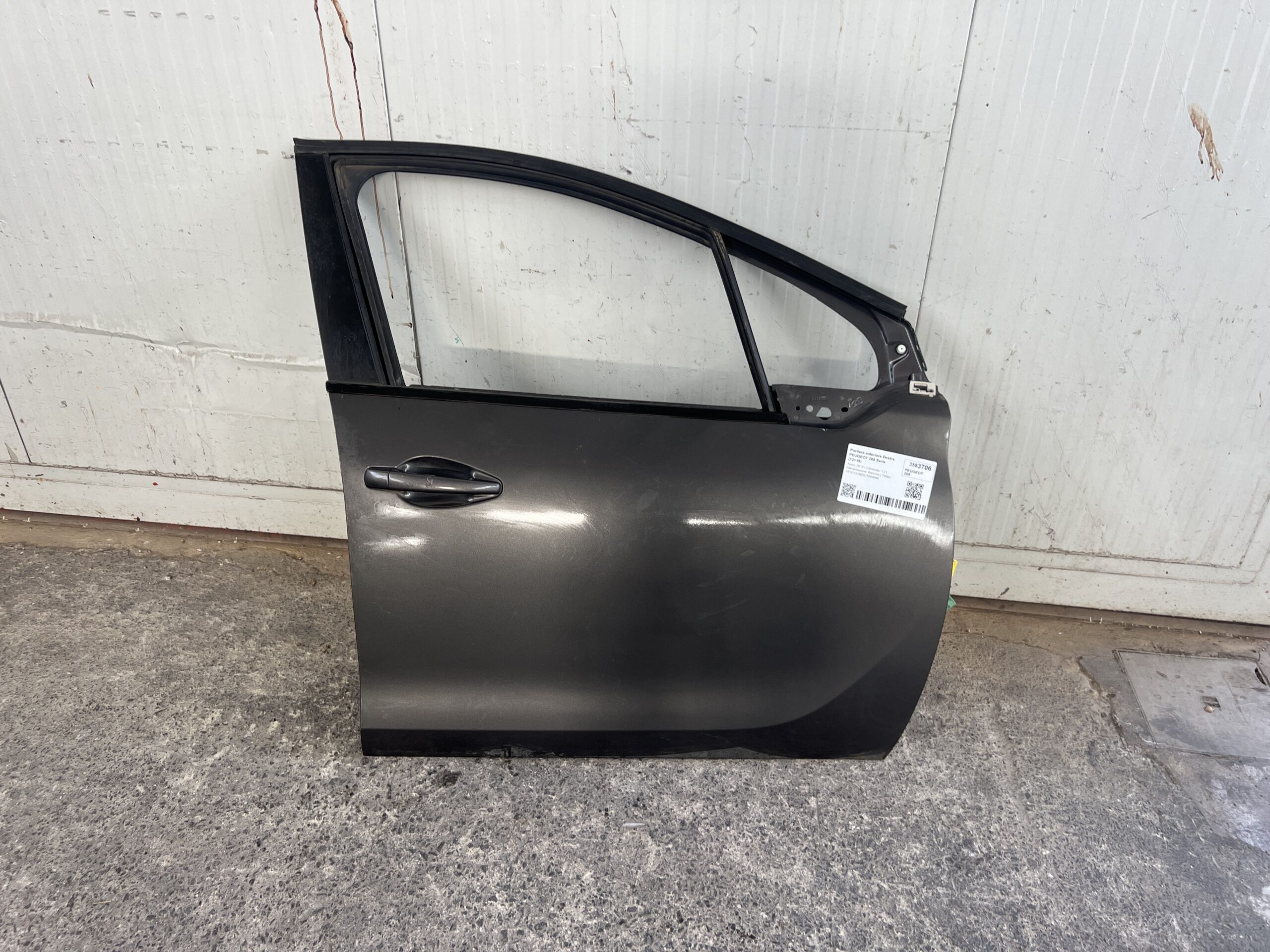 PORTIERA ANTERIORE DESTRA PEUGEOT 208 Serie 9807820680 HM01 (12>19)