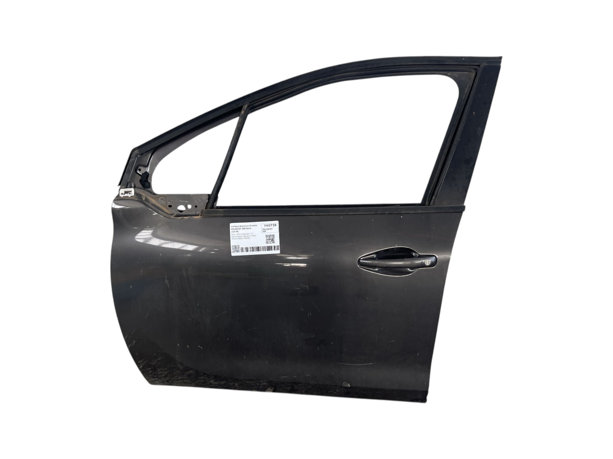 PORTIERA ANTERIORE SINISTRA PEUGEOT 208 Serie 9807820780 HM01 (12>19)