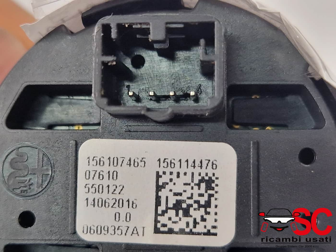 PULSANTIERA CONTROLLO NAVIGATORE/AUTORADIO ALFA ROMEO Giulia Serie (952_) 156114476 (16>)