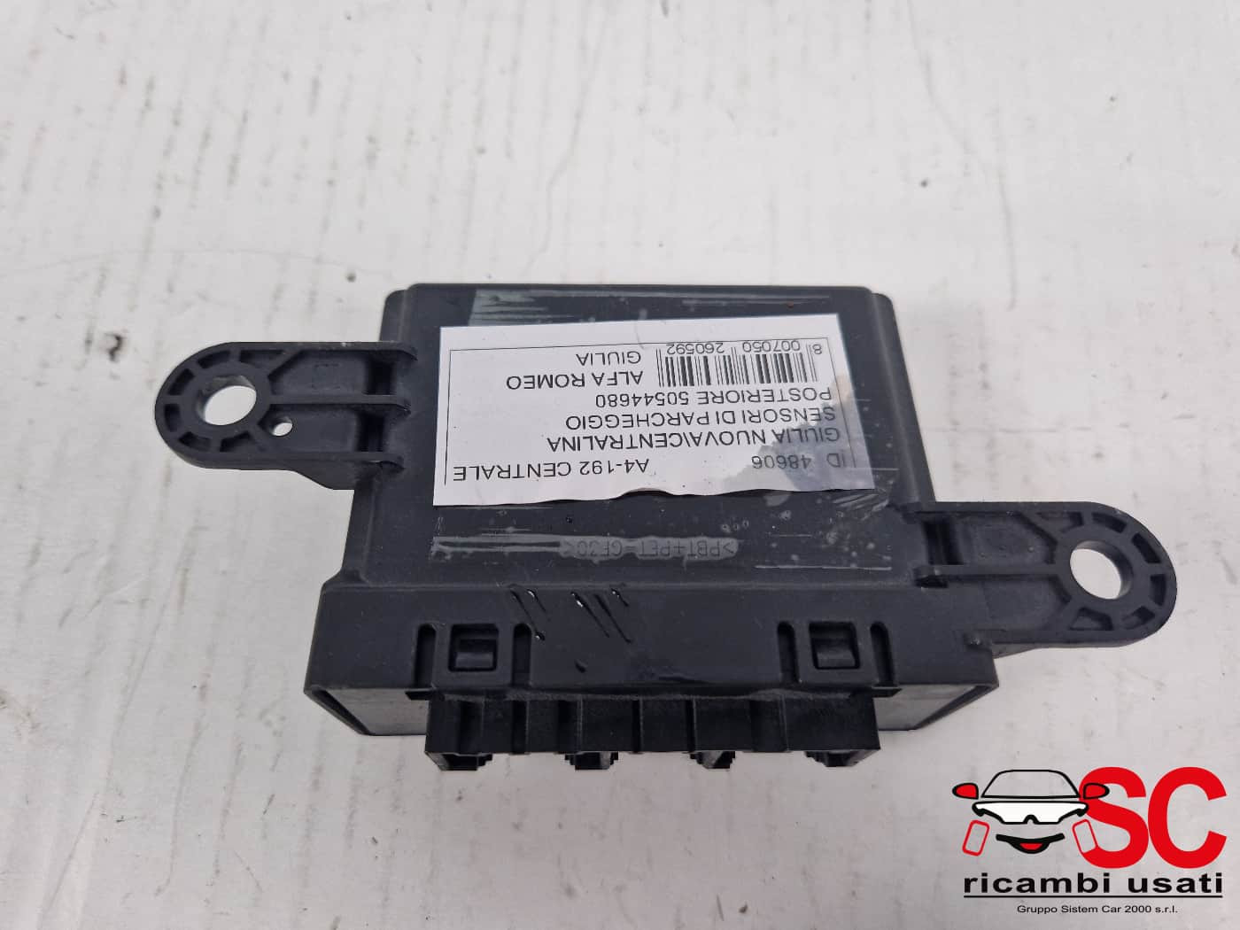 CENTRALINA SENSORI DI PARCHEGGIO ALFA ROMEO Giulia Serie (952_) 50544680 (16>)
