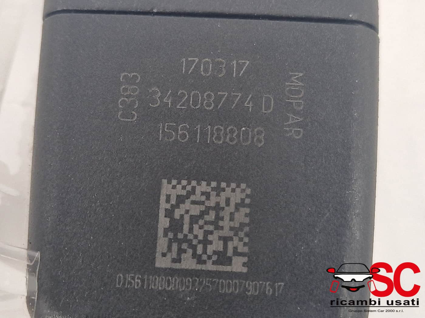 AGGANCIO CINTURA DI SICUREZZA POSTERIORE ALFA ROMEO Giulia Serie (952_) 156118808 (16>)