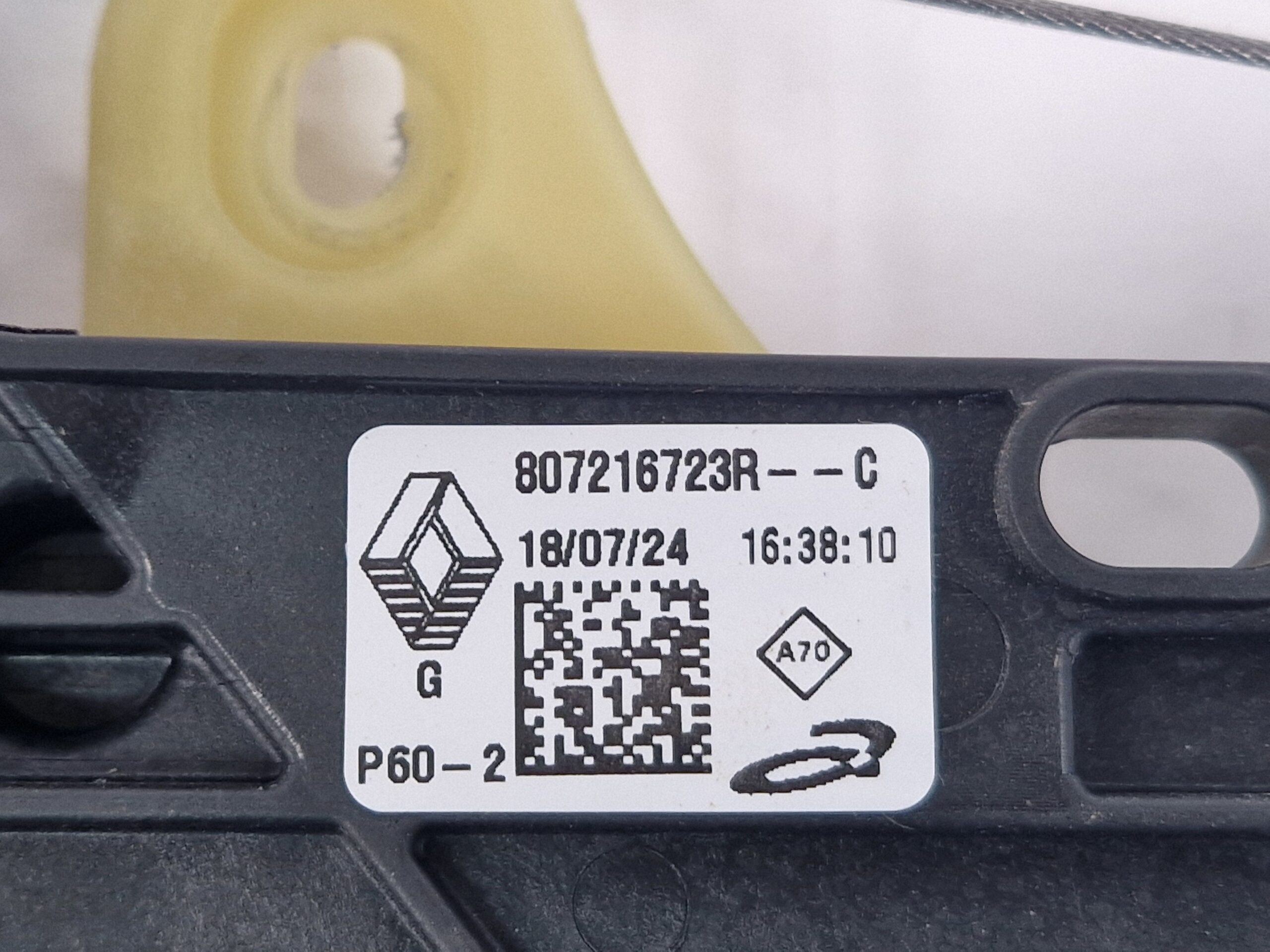 MOTORINO ALZAVETRO ANTERIORE SINISTRO RENAULT CLIO Serie V 807216723R H4M C6 (19>)
