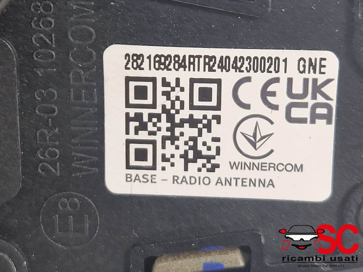ANTENNA AUTORADIO DACIA Jogger Serie 282169284R (21>)