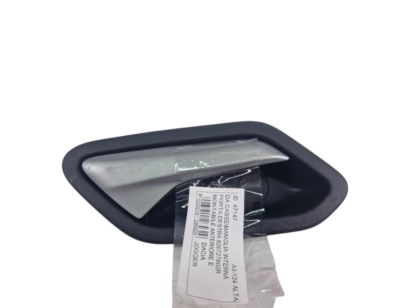 MANIGLIA INTERNA ANTERIORE DESTRA DACIA Jogger Serie 826727800R (21>)