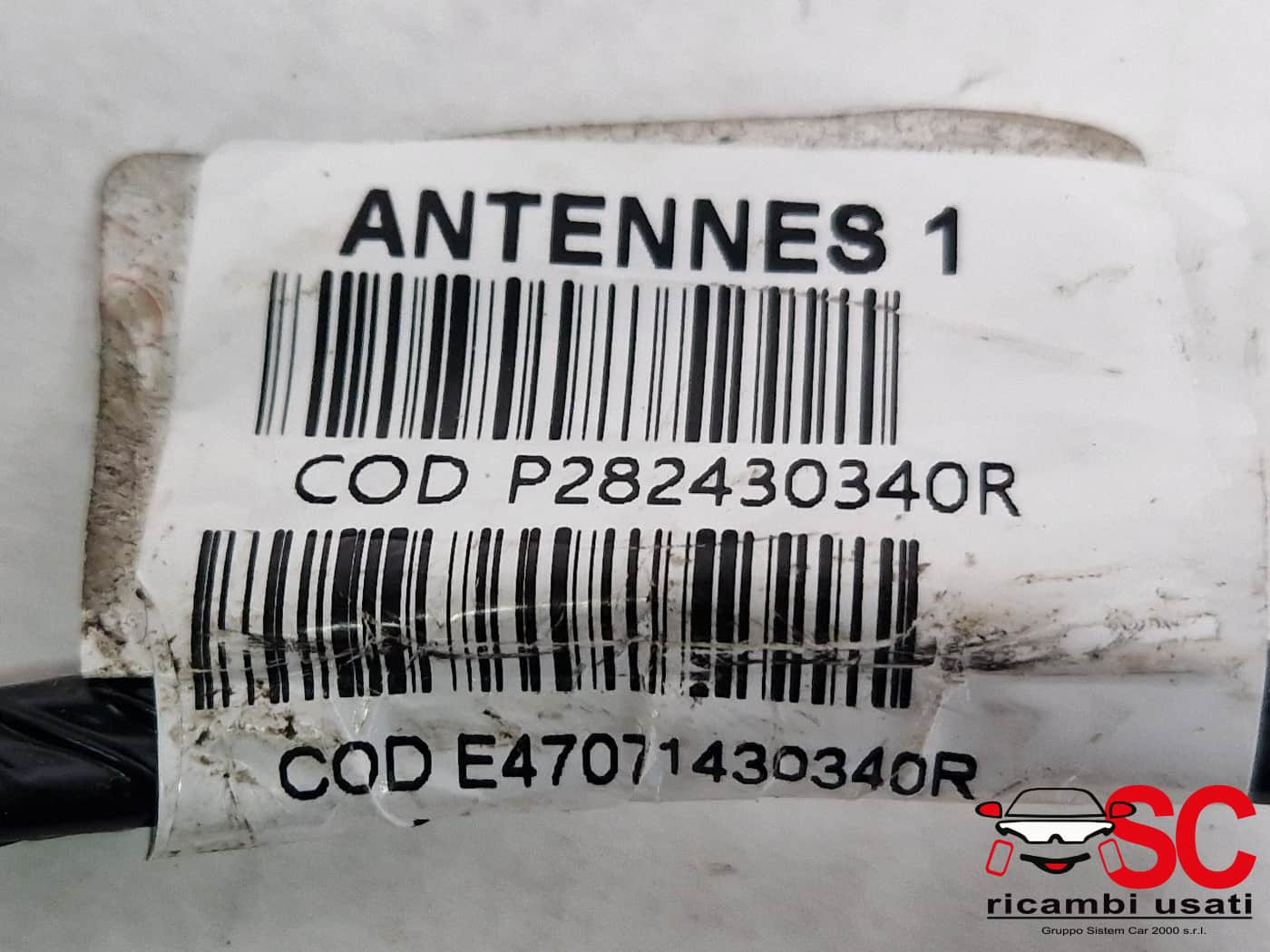 282430340R CABLAGGIO AUTORADIO DACIA Jogger Serie benzina