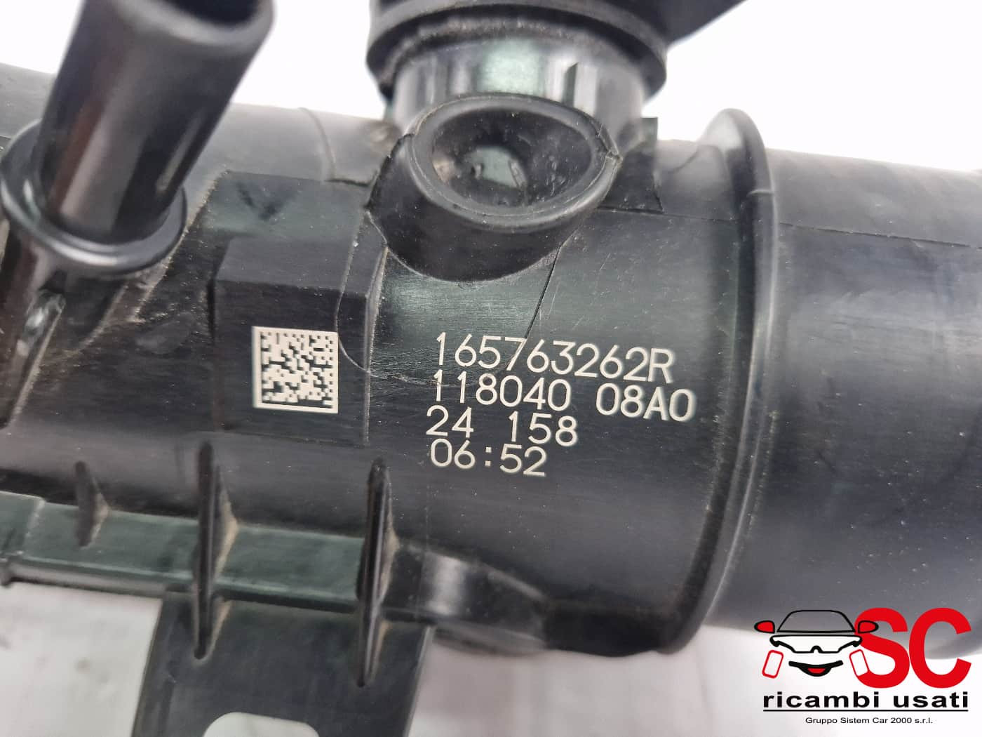 165763262R TUBO ASPIRAZIONE TURBINA DACIA Jogger Serie benzina