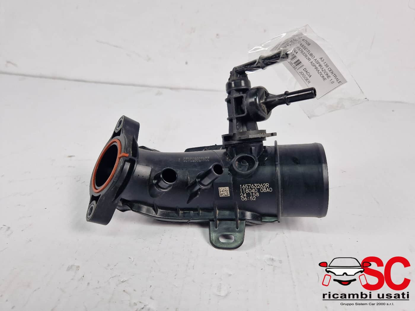 165763262R TUBO ASPIRAZIONE TURBINA DACIA Jogger Serie benzina
