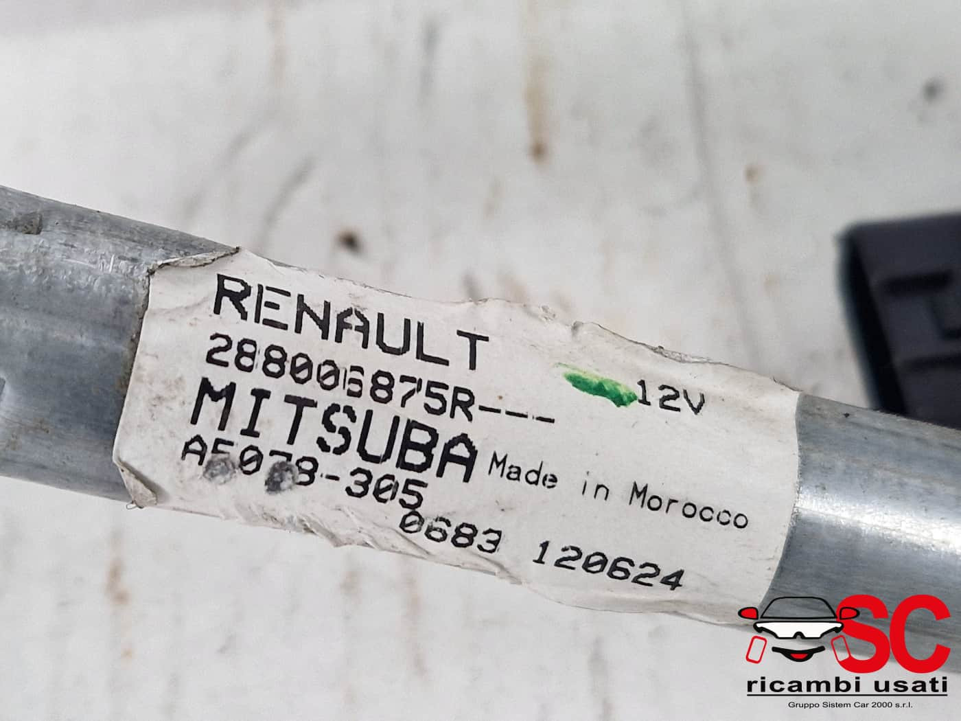 MOTORINO TERGICRISTALLO ANTERIORE DACIA Jogger Serie 288006875R (21>)