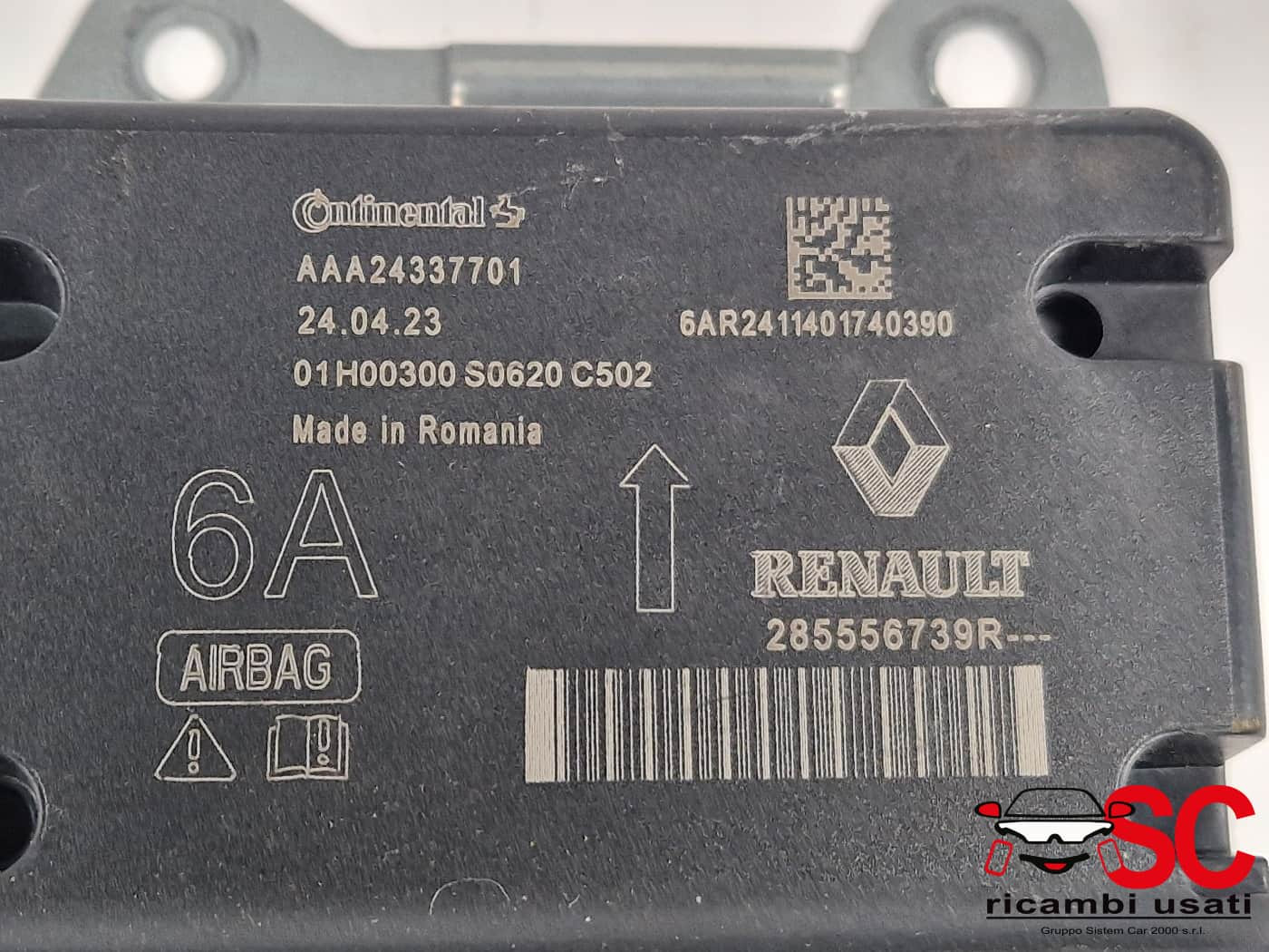 CENTRALINA AIRBAG DACIA Jogger Serie 285556739R (21>)